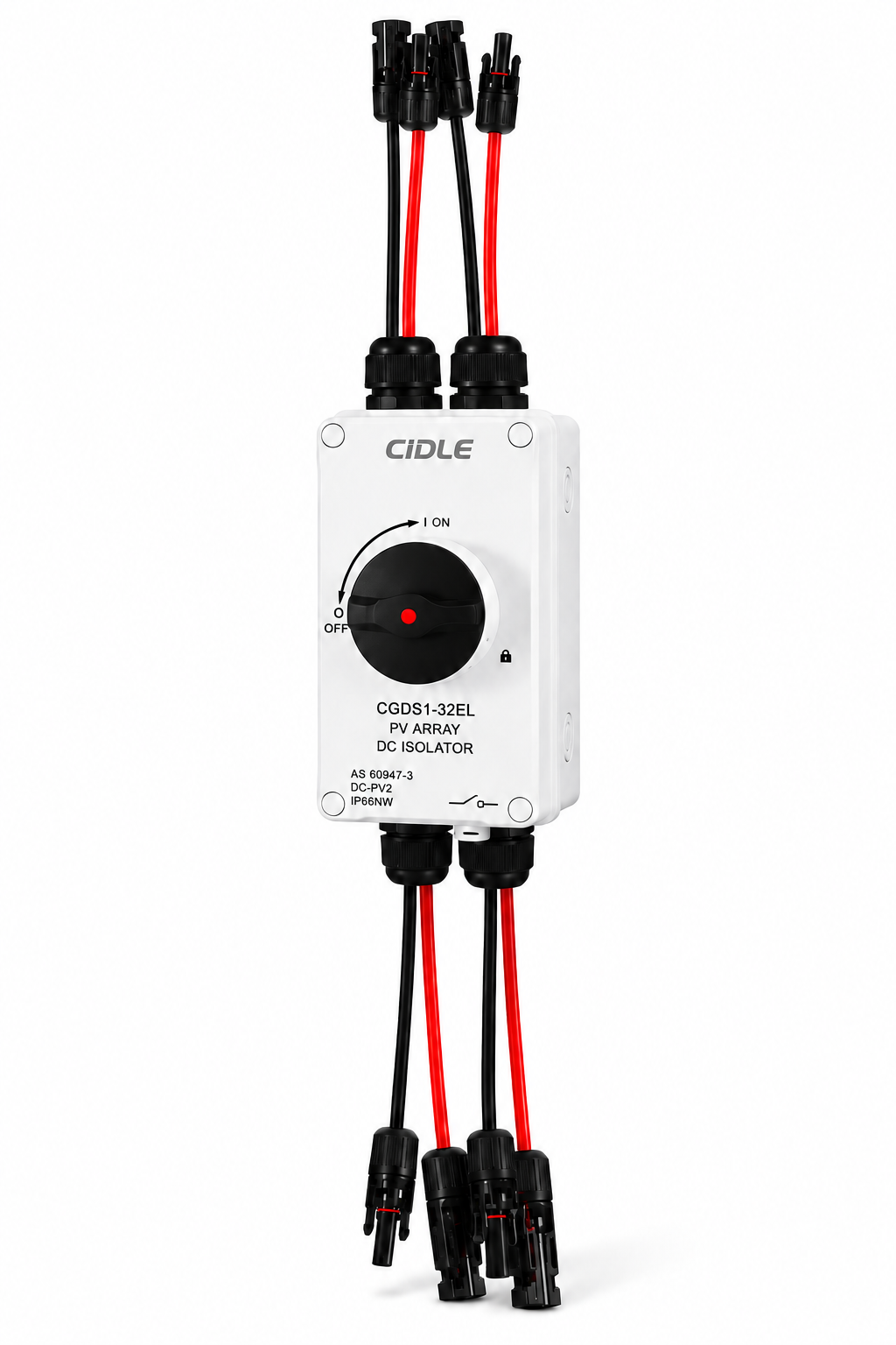 PV DC Isolator Switch IP66 | Solar DC Disconnect Switch | CIDLE